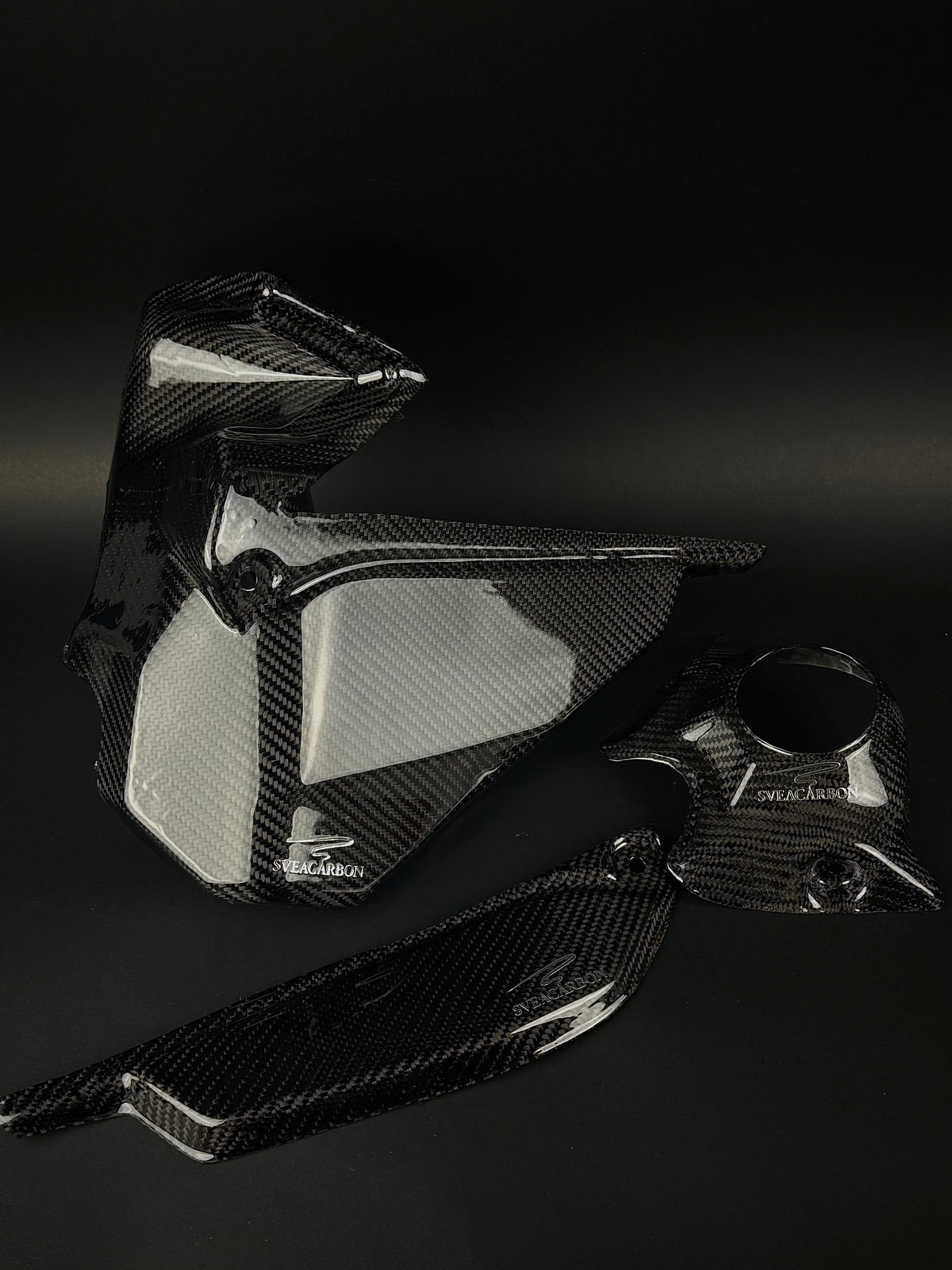 Carbon Tank Cover Low – Husqvarna TE 125 (2013–2016)