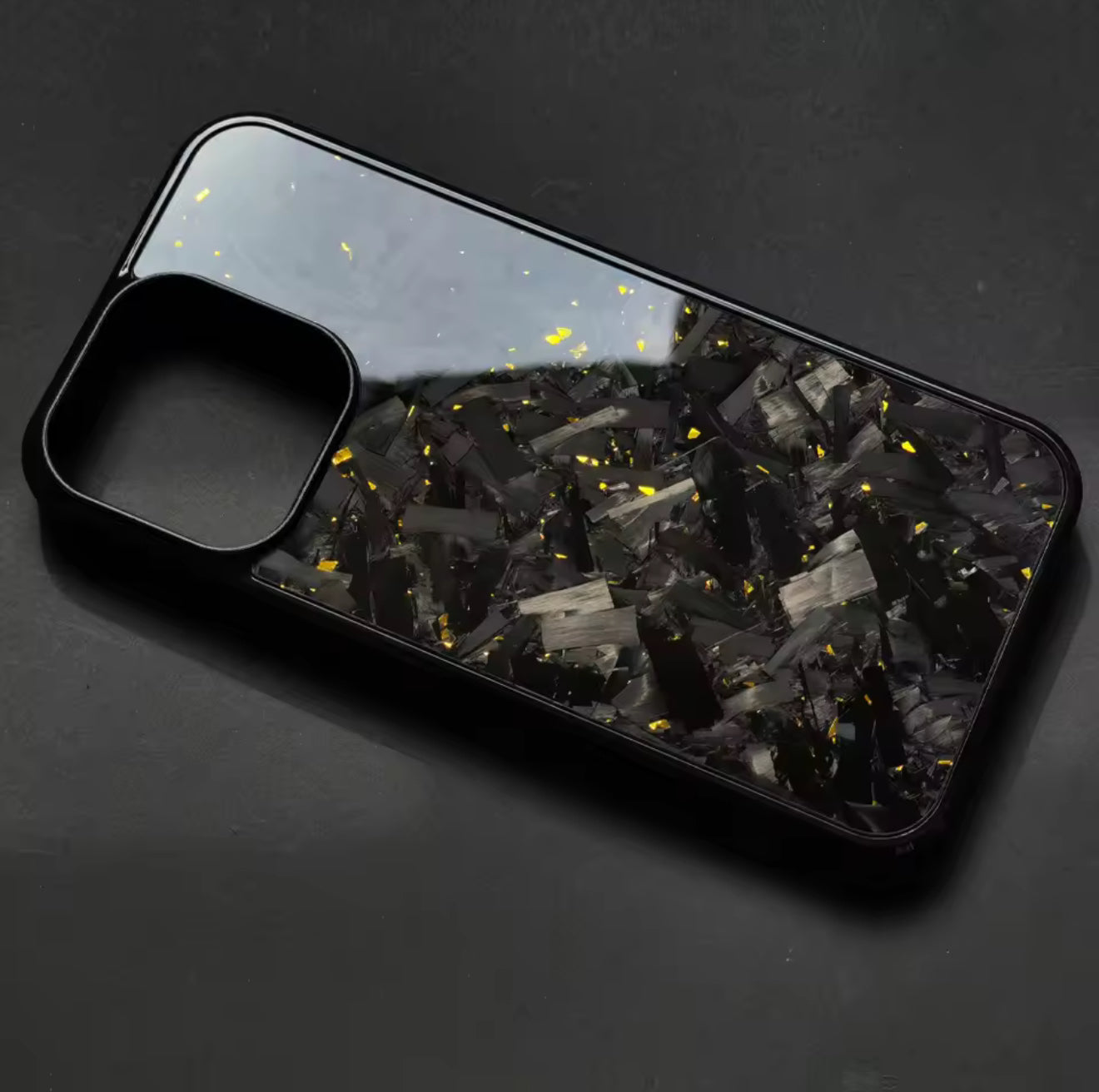 Carbon fiber phone case
