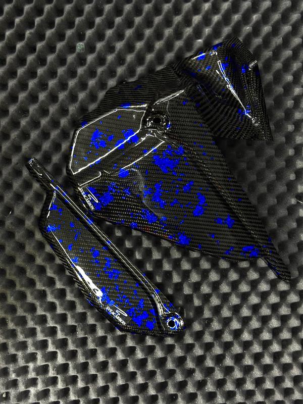 CARBON TANK LOW. COVER for Husqvarna TE 125