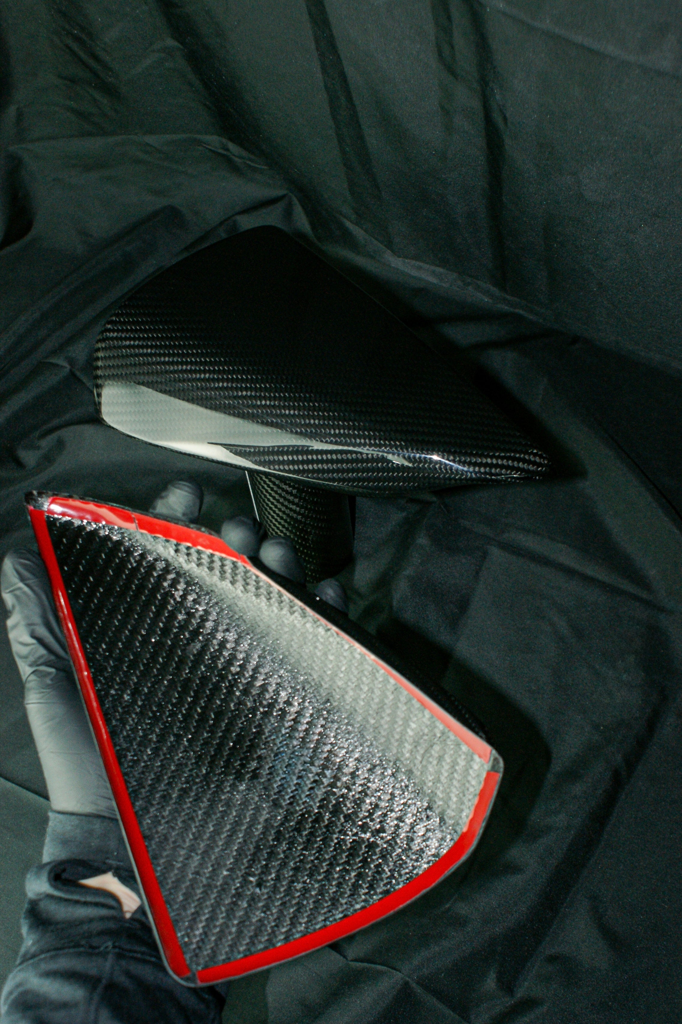 SeaDoo Carbon Mirror Caps Universal (See Fitment Below)