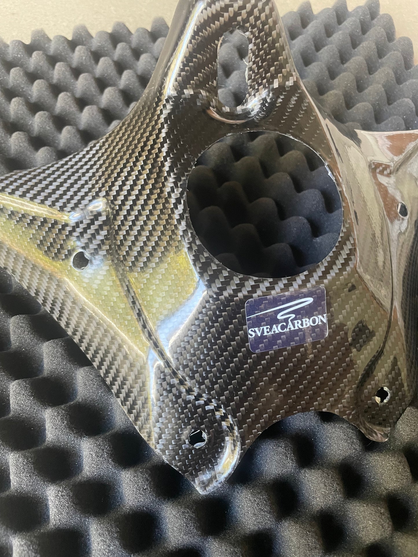 CARBON TANK UPP. COVER for Sherco models 2020-24