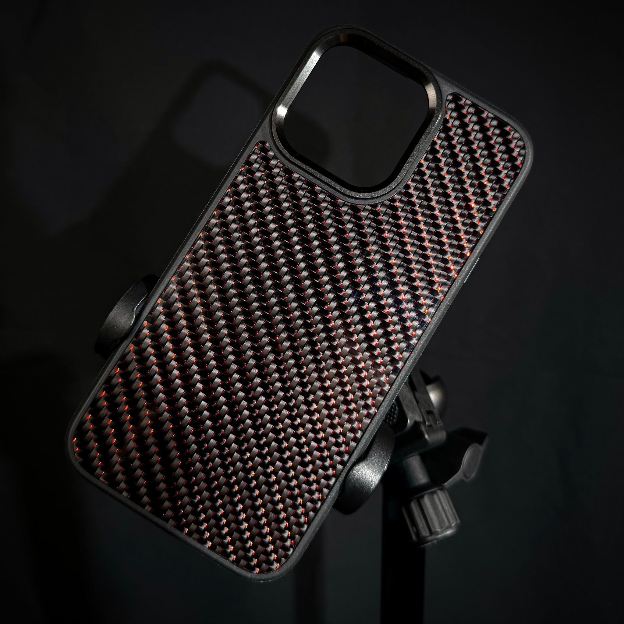Carbon fiber phone case