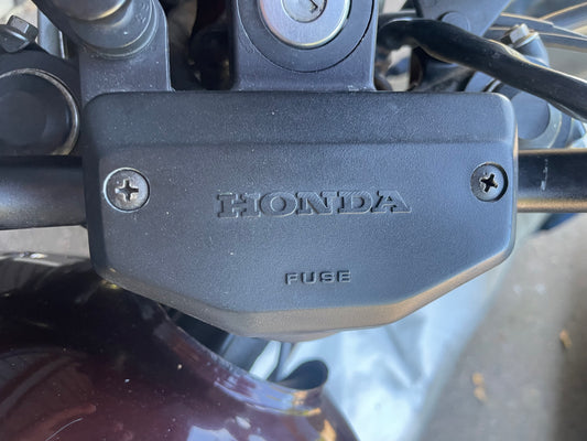 Honda CB650 fuse cover