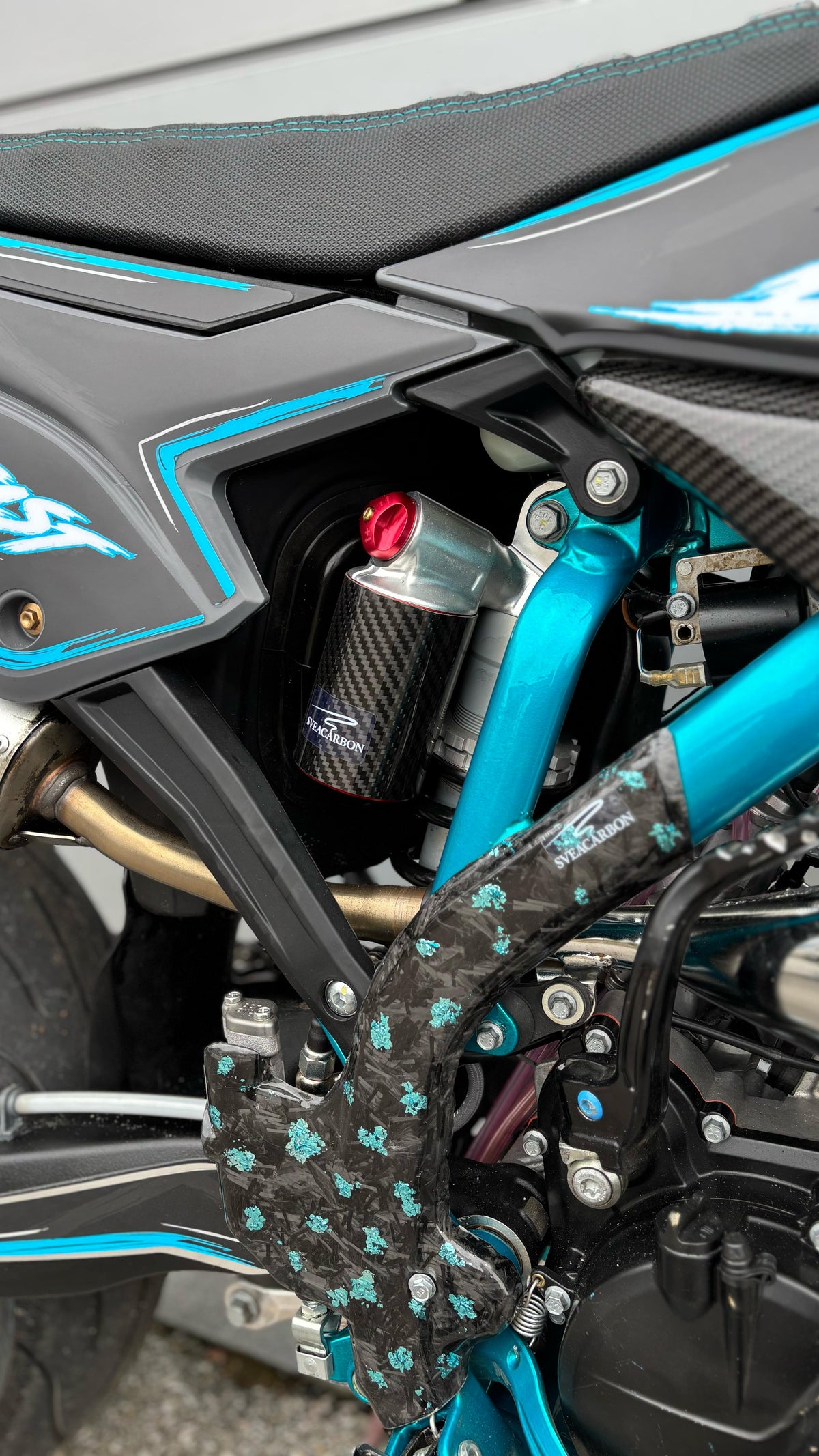 Shock Protector Rear Mirror Shell Rear shock cover