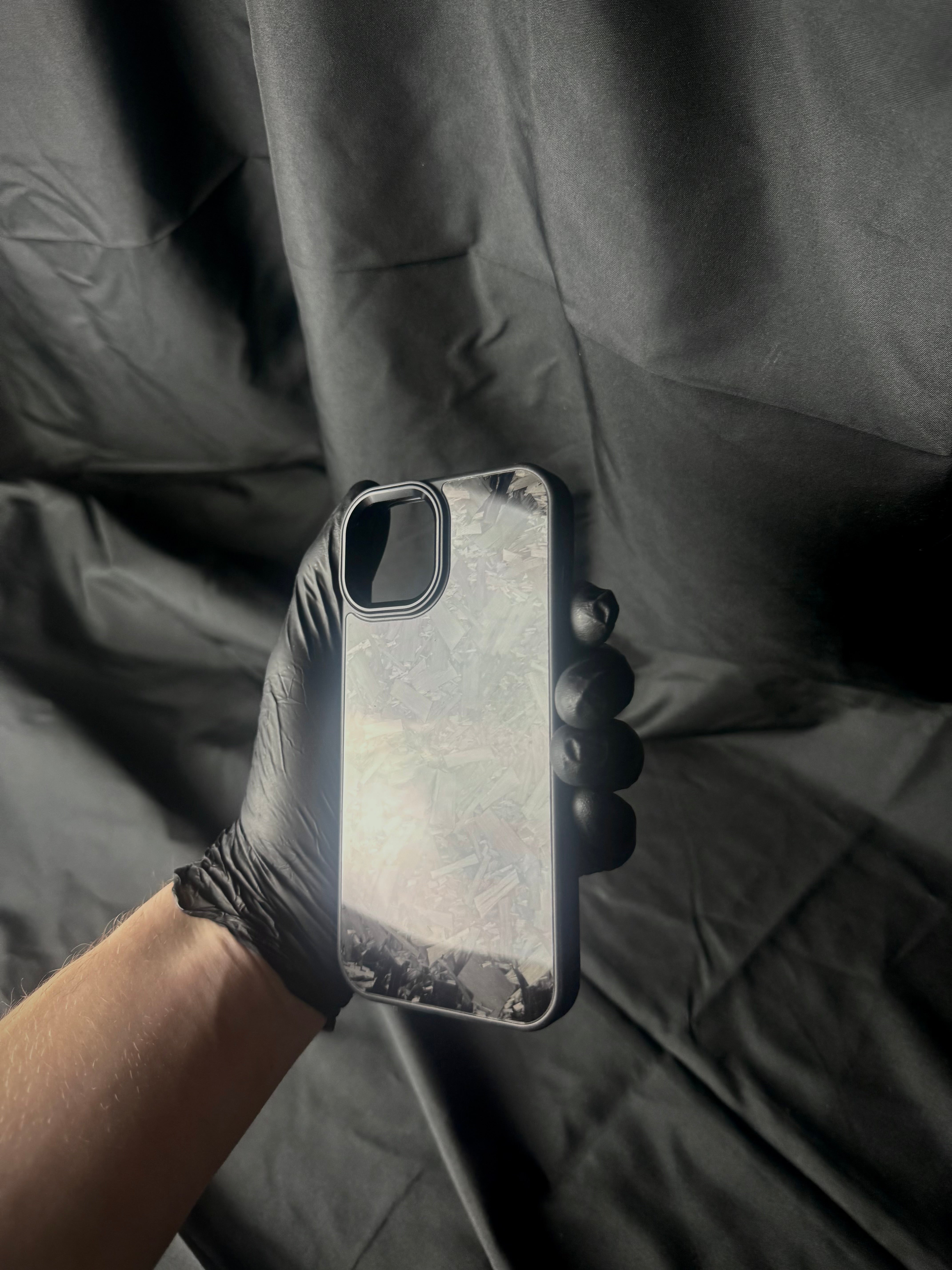 Carbon fiber phone case